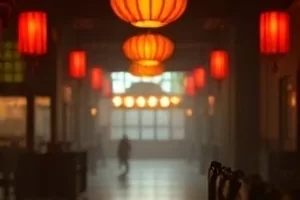 纪实长片《老厂房的最后一炉钢》封面，厂房内熄灭前的炉火微光