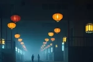 纪实长片《海岸线的守望者》封面，礁石上架起的观测三脚架