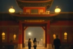 短剧《逆风翻盘第九天》封面，会议室里摊开的一叠合同文件