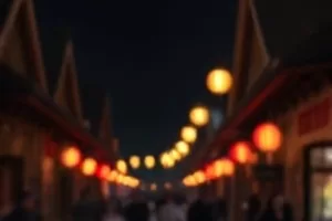 动漫《机械花园的守夜人》封面，齿轮间盛开的一朵金属花